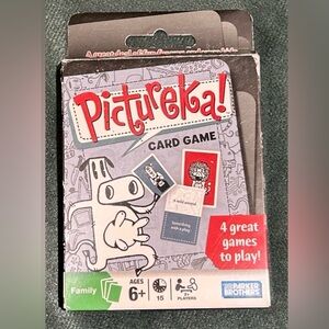 Hasbro Pictureka! Card Game Ages 6+ Open box Never Used Complete Game/Set